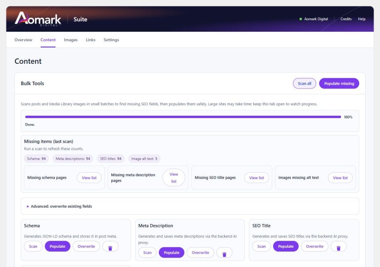 Plan a safe content refresh with Suite
