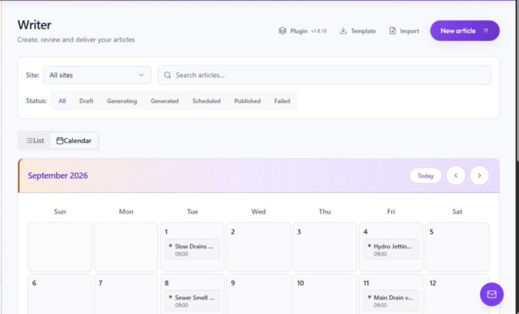 Find and filter Writer jobs in Aomark Writer